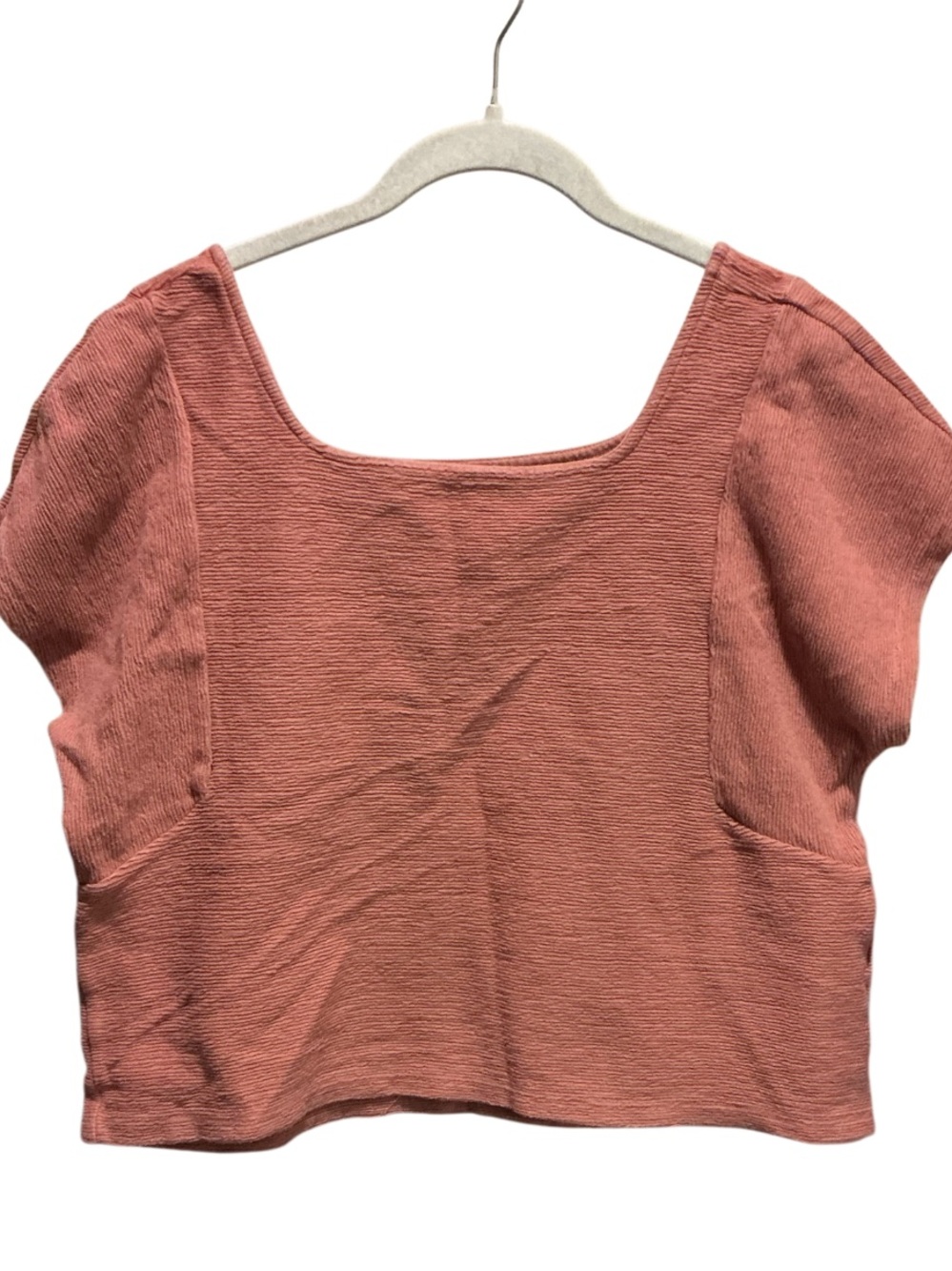 Madewell Women’s Mauve Color Cropped Blouse